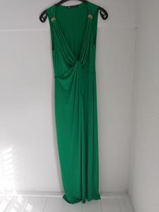 38 ZARA dress green -HS