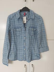 38 H&M denim blouse -RR