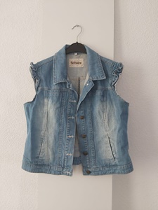 40 SO SOIRE denim gilet -ZE