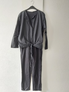 38 ZARA jumpsuit antraciet -AM