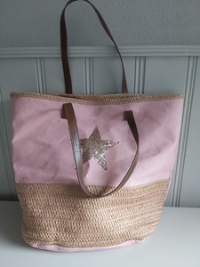 38 STRANDTAS roze -SU