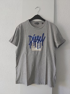 38/M DIESEL grijs shirt -MJ