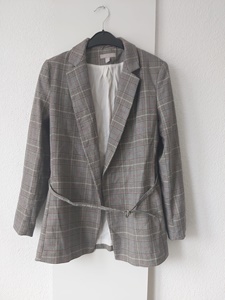 40 H&M blazer ruitje riempje -VI