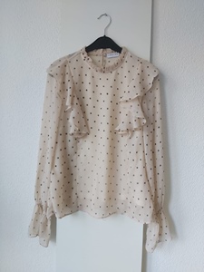40 LOAVIES top ruffle dots -HO