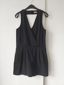 40 ONLY playsuit black -PK