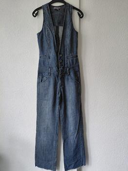 36 MANGO denim jumpsuit -KR
