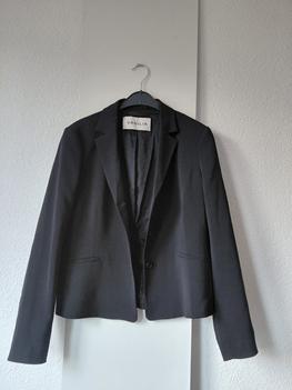 40 VANILIA blazer black -SCH