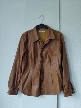 40 RED BUTTON leer -BH