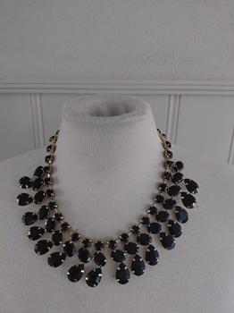 FLAME ketting zwart/goud -PU