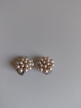 OORBELLEN parel klip -PU