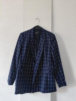 38 ZARA ruit blazer -DO