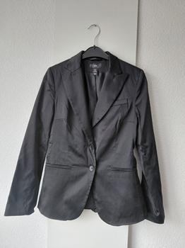 38 H&M blazer black -SCH