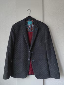 38/40 INDIGO BLUE blazer -MO