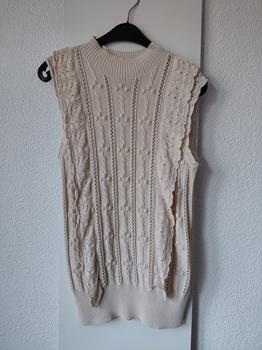 36 SUMMUM beige top -TEE