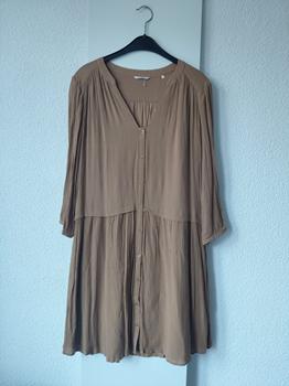 38 YAYA jurkje beige/bruin-KR