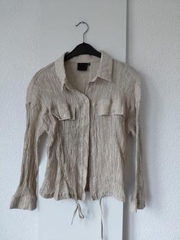 38 POOOLS beige blouse -HN
