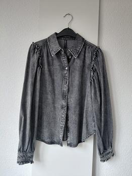 38 ONLY denim ruffle -NM