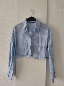 38 ZARA crop gestreept -RM