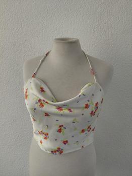 38 ZARA halter bloem -HN