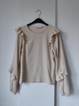 38 COSTES beige ruffle -HN