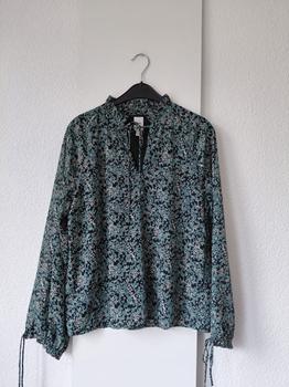 38 ICHI donkergroene top -NM