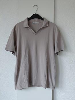 36 ZARA beige polo -HN