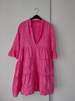 36/38 MADE in ITALY roze broderie -JB