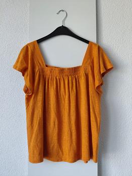 40 CAROLINE BISS oranje top - LE