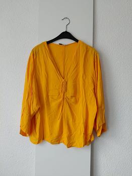 38 MANGO oranje blouse -RR
