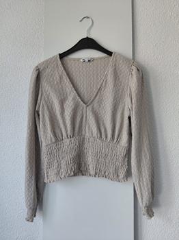 40 ONLY crop beige -HI