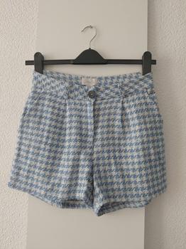 38 COTTON CLUB geruite short -KS